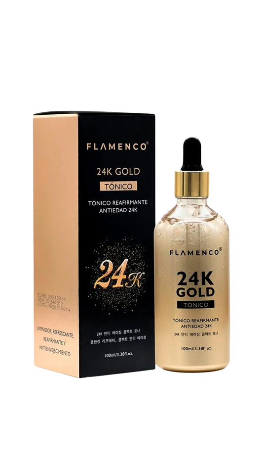 Tónico Facial Reafirmante 24k Gold
