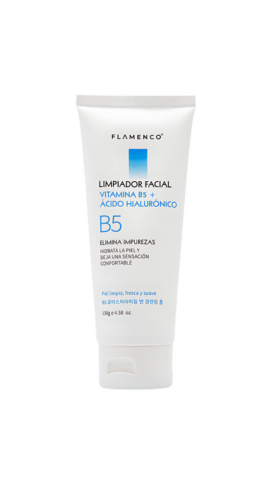Limpiador facial Vitamina B5 + Ácido hialurónico